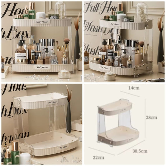 Desktop 2Layer Cosmetic Storage Rack