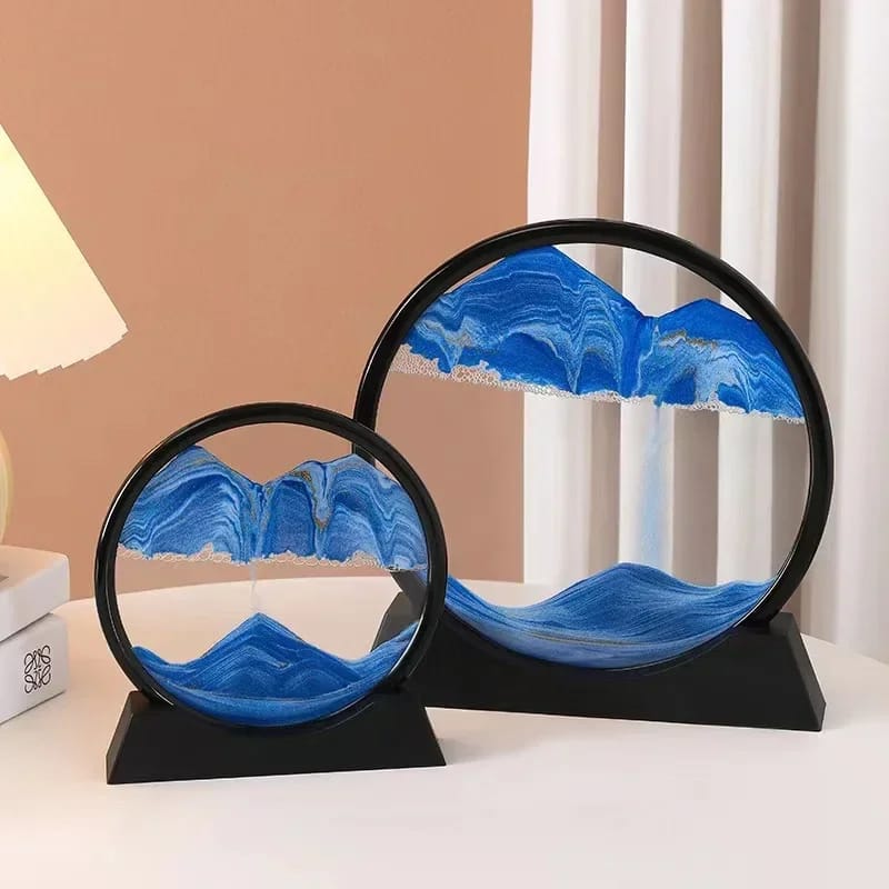 3D Moving Sand Art Lamp