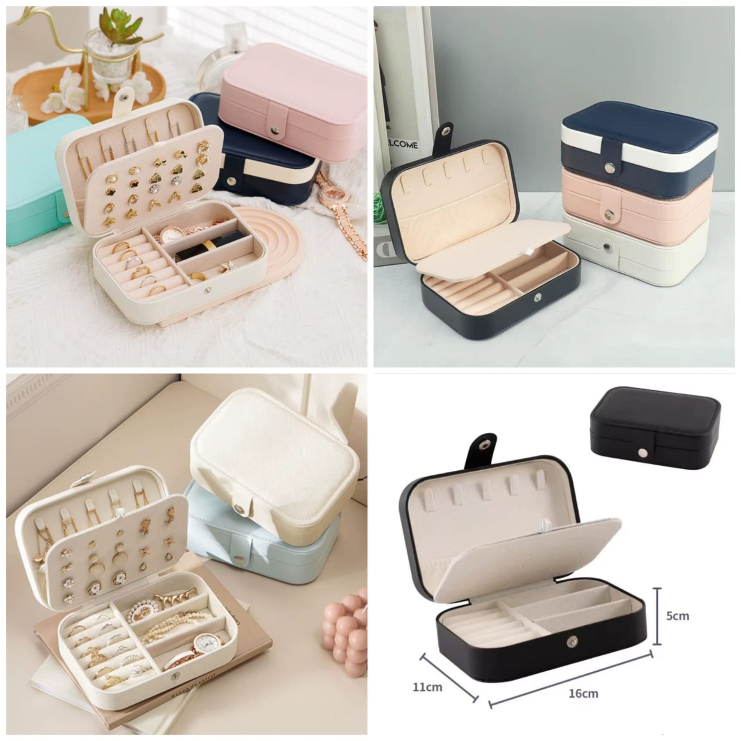 Portable Jewelry Case