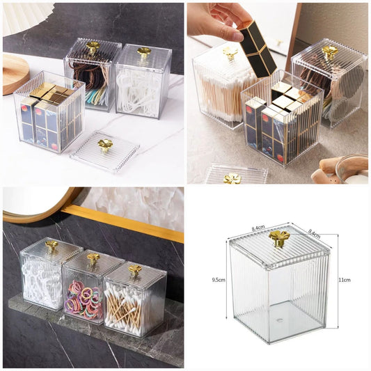 Acrylic Cotton Bud Organizer