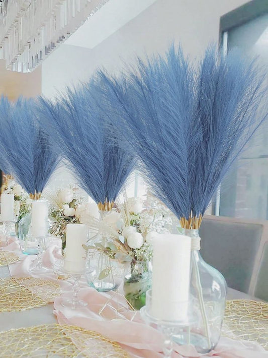 Elegant Blue Pampas Grass