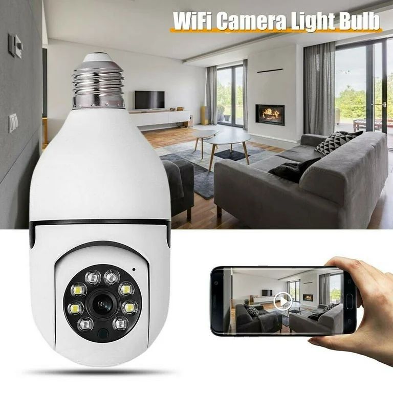 WiFi Light Bulb Camera