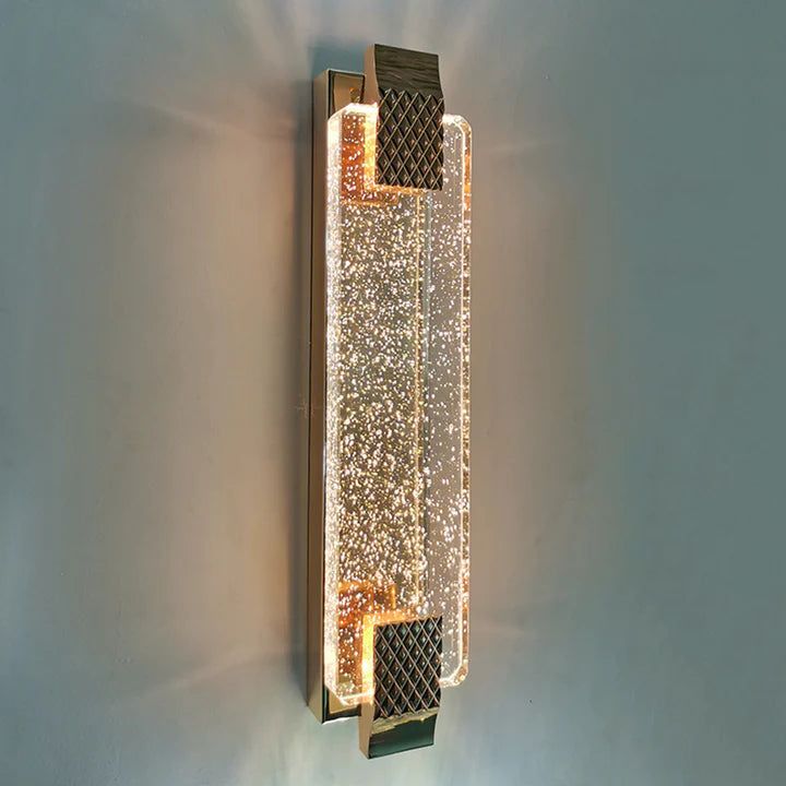 Sparkling Crystal Wall Sconce