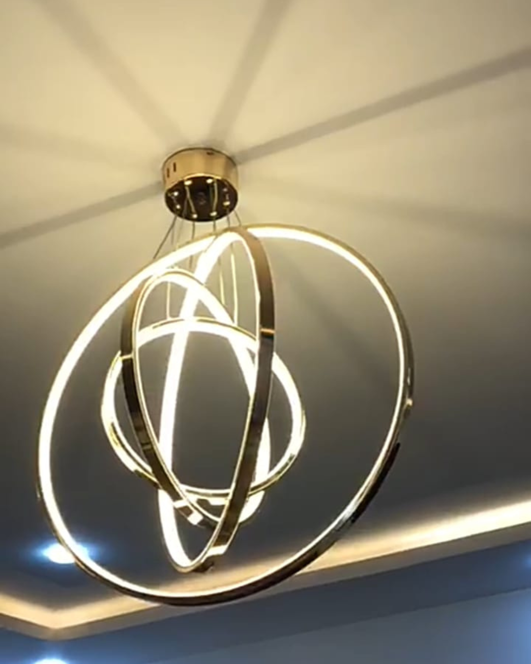 Modern Circular LED Chandelier