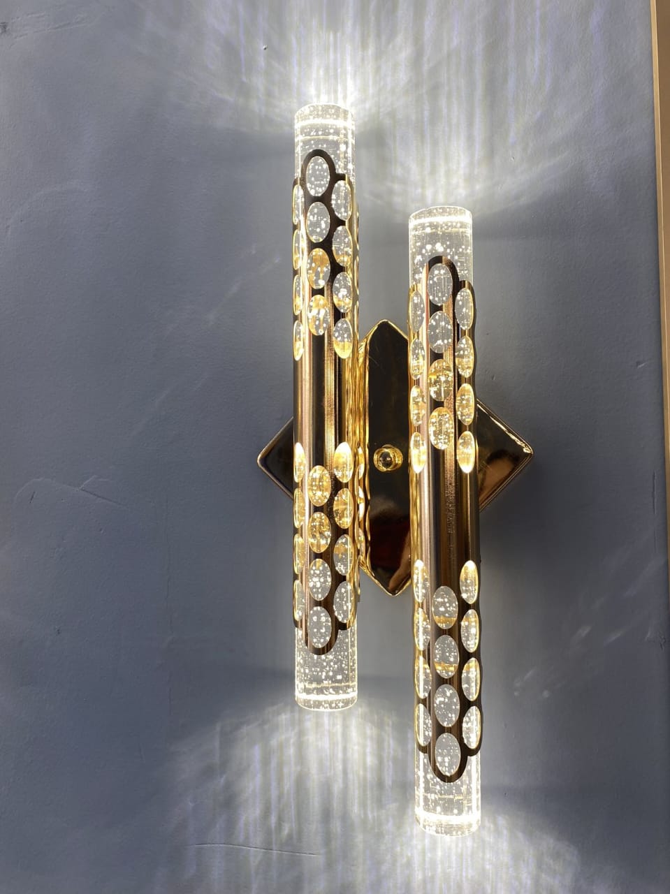 Double Cylinder Wall Sconce