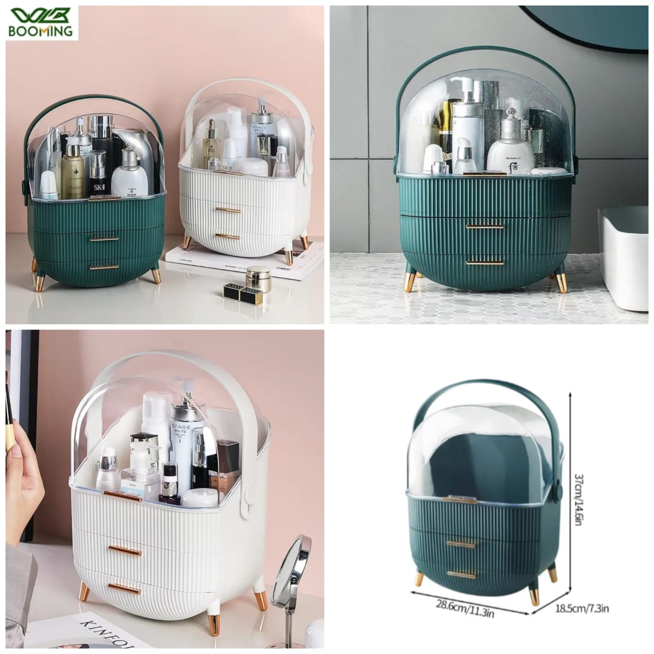 Large Capacity Luxury Cosmetic Organizer