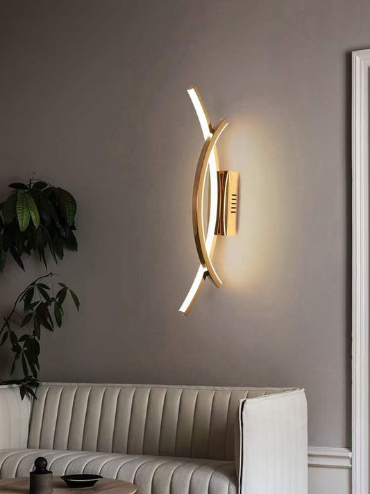 Curved LED Wall Sconce