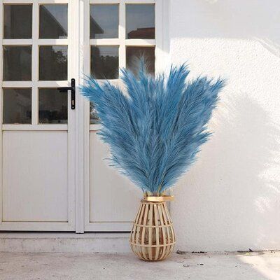 Elegant Blue Pampas Grass