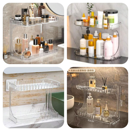 2-Tier Acrylic Cosmetic Organize