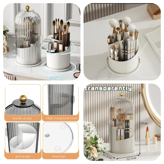 Luxury Rotatable Brush Holder